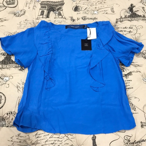 🎁 CODEXMODE Ruffle Sleeve Blouse - Picture 4 of 7